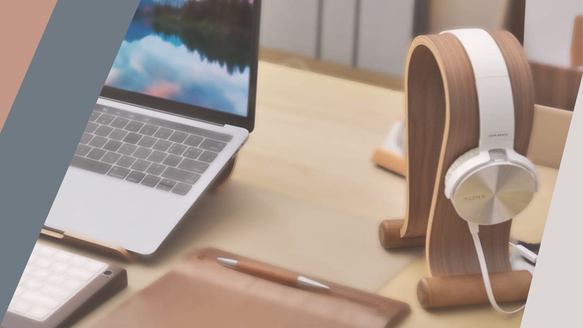 SAMDI Wood Headphone Stand